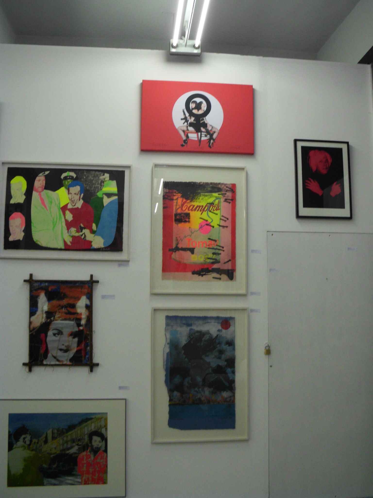 Two silk screens for Warhol stolen by Ali copy